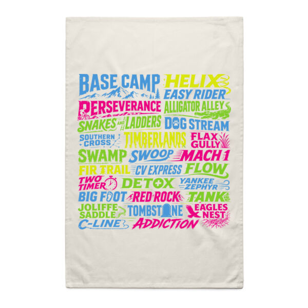 Trail Names Tea Towel Thumbnail