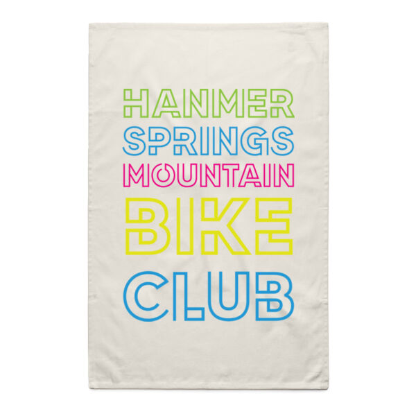 Bike Club Name Tea Towel Thumbnail